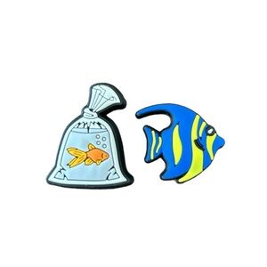Fish Croc Shoe Charm Bundle